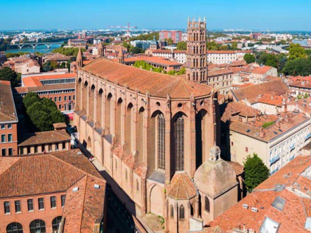 Toulouse visité durant la colonie de vacances itinérante en Occitanie en été