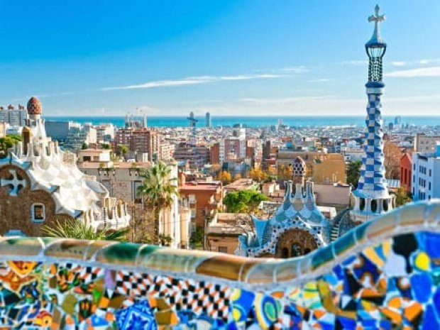 Parc guell espagne barcelone visite ados