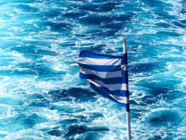 Drapeau grec en séjour scolaire