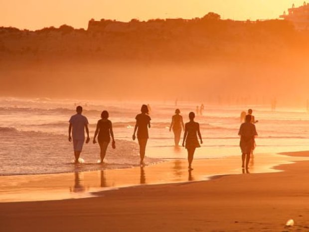 balade plage été bournemouth séjour linguistique