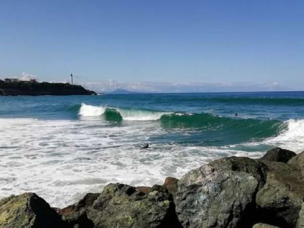 Plage d'Anglet où les jeunes sont partis en colo durant les vacances d'été