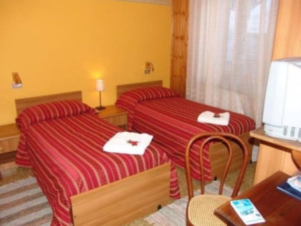 Chambre dans le centre des Sestrières en Italie en colo