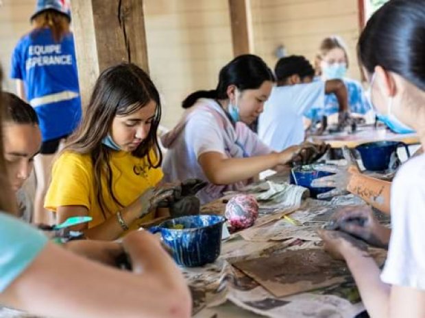 Atelier poterie au centre équestre du domaine de l'esperance