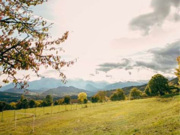 Environnement vers le centre du Fau Roissard en Auvergne Rhône Alpes 