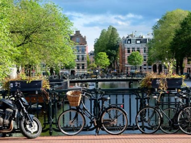 Paysage amsterdam ete voyage ados