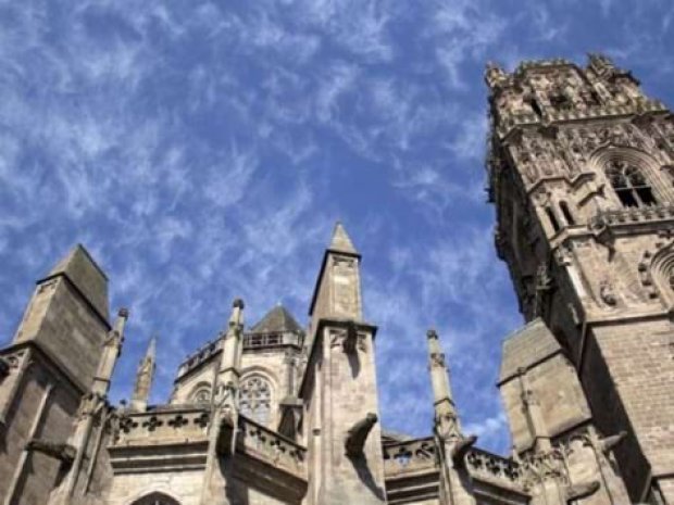 Visite d'un cathédrale durant la colonie de vacances