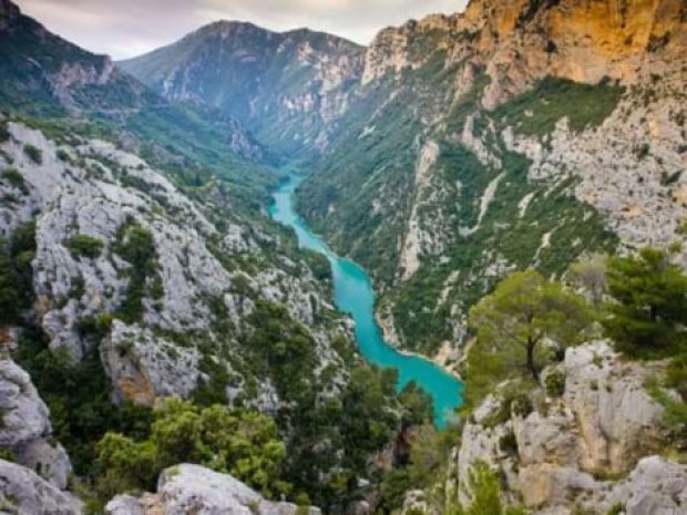 Gorge du Verdon visité pendant la colonie de vacances dans le var