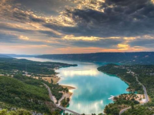 Vue sur les Gorges du Verdon dans le Var