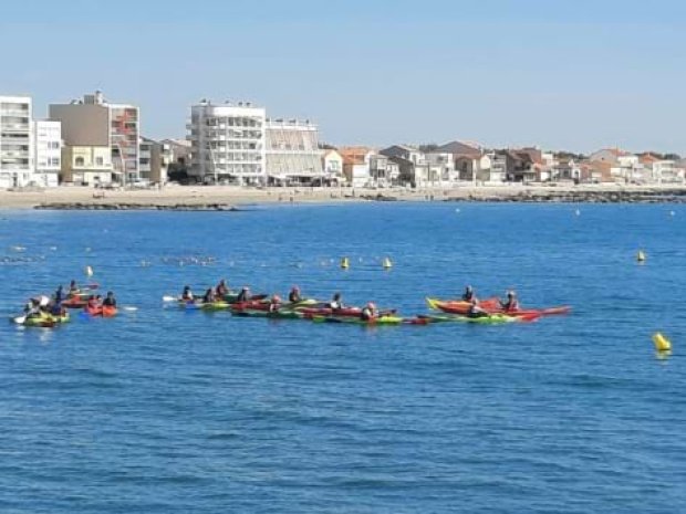 Vue mer à Palavas les Flots, à proximité de notre centre de vacances qui héberge des jeunes en colo