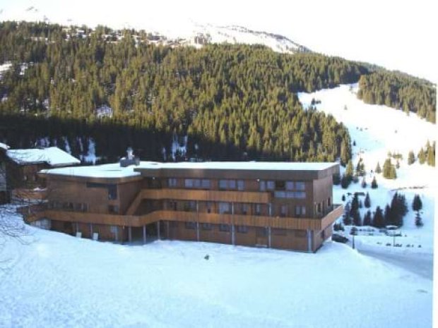 Chalet Ste Marie Facade enneigée