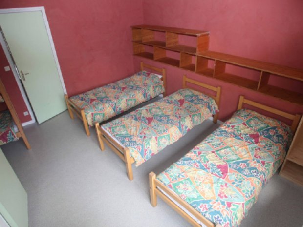 Chambre dortoirs pour la colonie de vacances de Villard de Lans