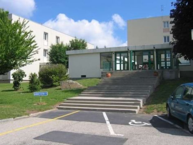 Entrée du centre de vacances e Auvergne