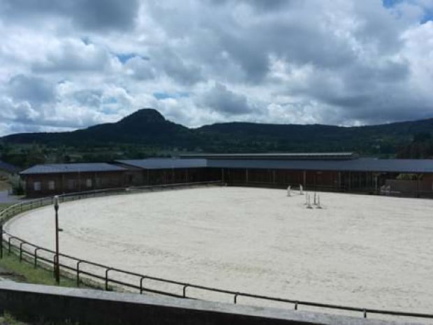 Vue sur le centre equestre de stages sportifs djuringa juniors