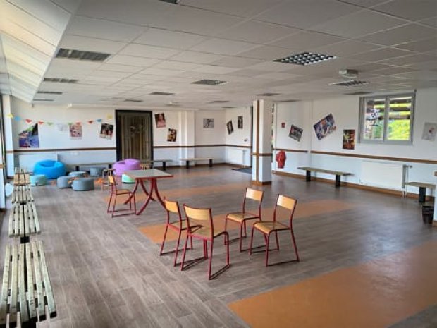 Salle pour les temps libres du centre du choumouroux cet été