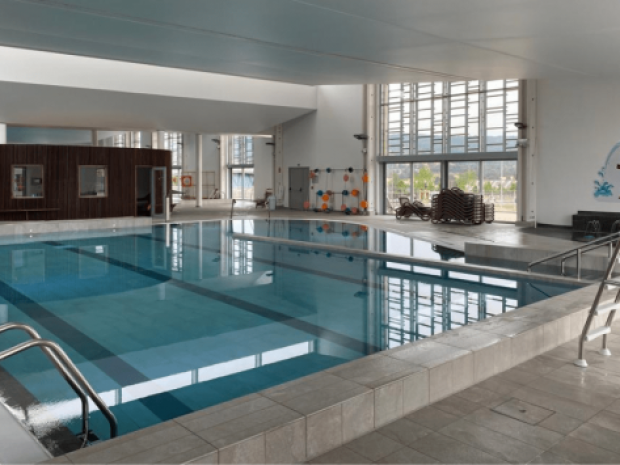 Nouvelle piscine du complexe sportif d'Yssingeaux en colonies de vacances