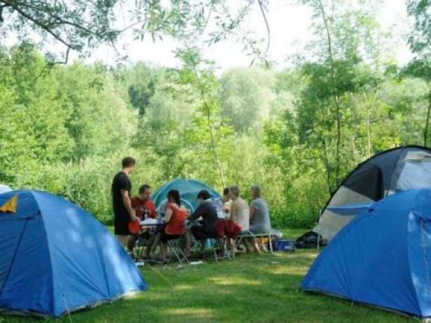 Repas pris en camping durant le séjours ados en Espagne