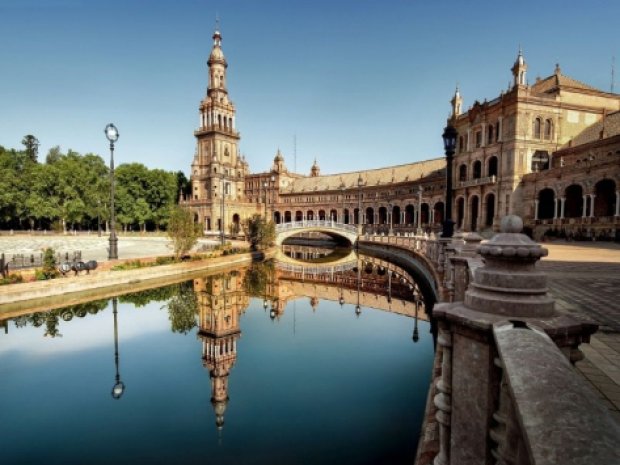 Ville de Séville visité durant la colonie de vacances en Espagne