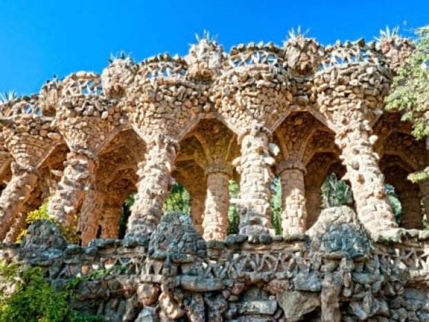 Parc gaudi colonie de vacances espagne barcelone