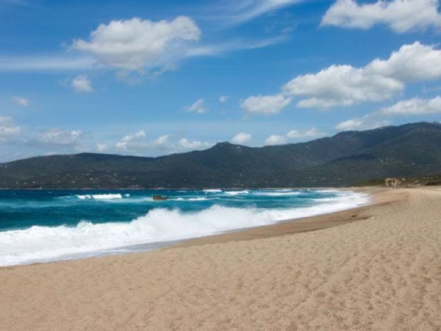 Plage de Corse visité pendant la colonie de vacances