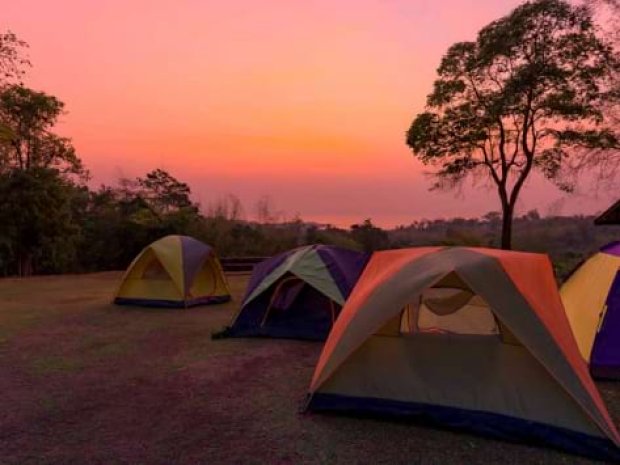 Bivouac dans la campagne de Chypre