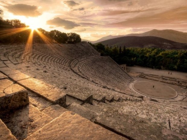 Visite des sites archéologique de Grèce en colonie de vacances ou séjour scolaire
