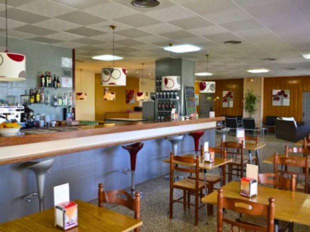 Hall d'entrée du centre d'hébergement en Espagne cet été