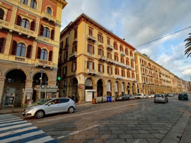 Rue de Cagliari en Sicile visité durant la colonie de vacances