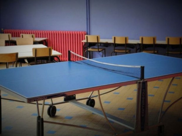 Table de ping pong du centre de vacances la Pousterle